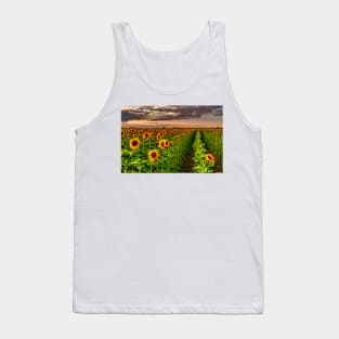 Sunflower Soldiers and Before A Colorado Summer Storm Tank Top